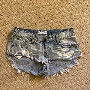 One teaspoon denim shorts